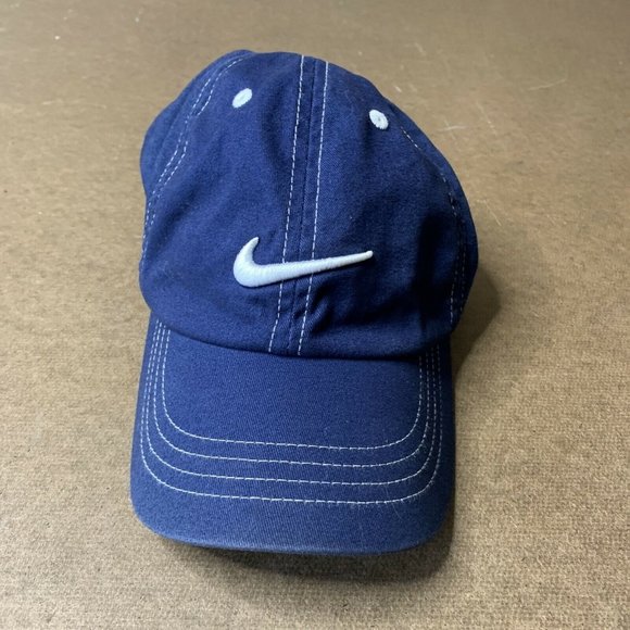 Vintage Childs Nike Strap Back Hat Hook and Loop